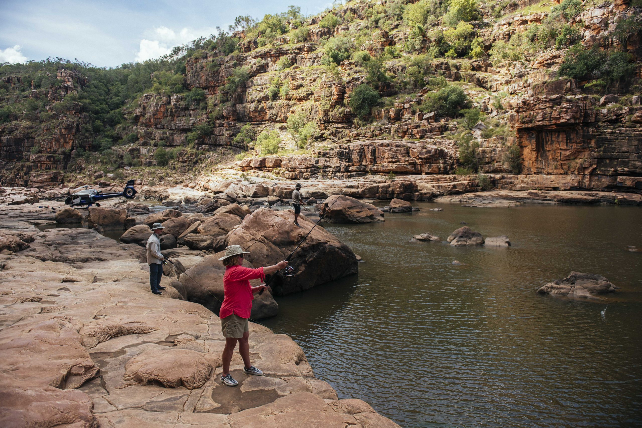 Fishing at Kimberley