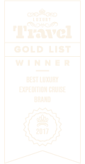 Best Luxury Expedition Cruise Brand - Travel Gold List Winner